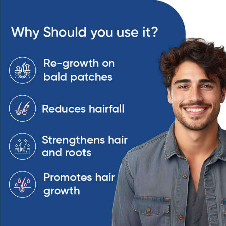 2X Hair Growth Treatment & 2x  Hair Growth Spray For Men