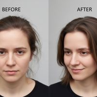 Hair Growth Before and After Transformation