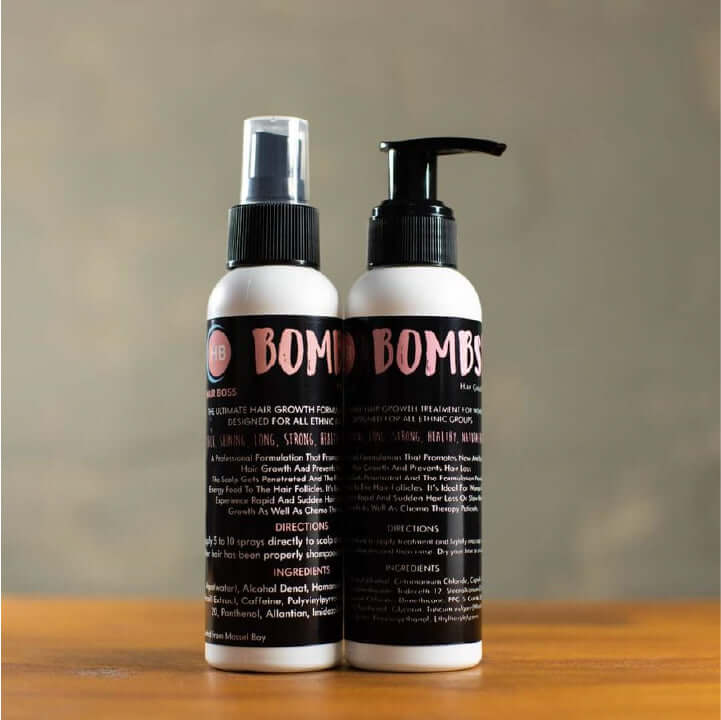 Bombshell Hair Growth Treatment & Spray for Women.
